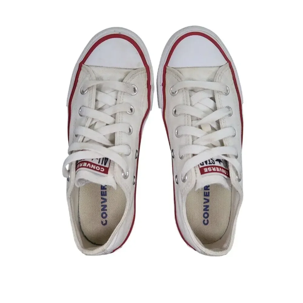 Converse Shoes Kids 13.5 Sneaker Chuck Taylor All Star Youth Casual Canvas White